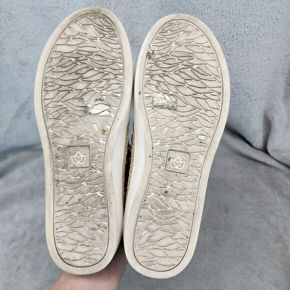 Spenco Shoes Womens Size 8.5 Black Arch Support Slip On Canvas Sneakers - Picture 8 of 11